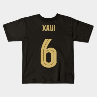 Xavi 6 Barcelona Kids T-Shirt